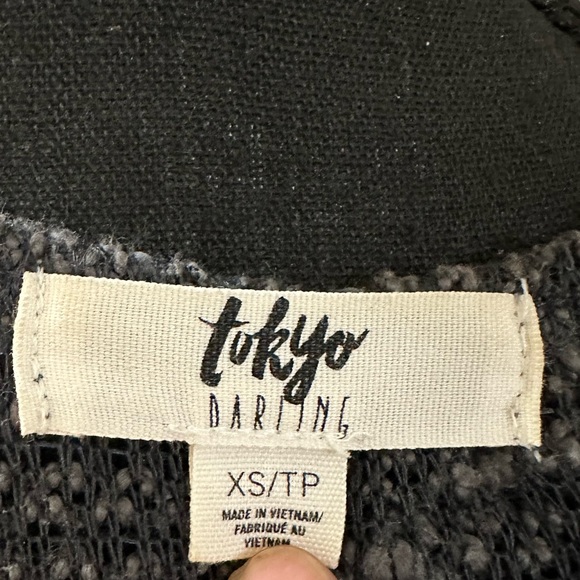 Tokyo darling open cardigan - gray - XS - Picture 3 of 3